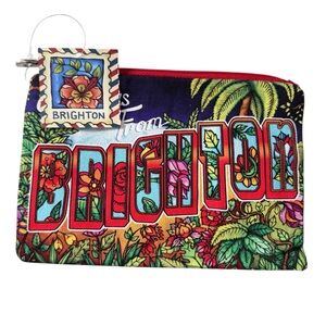 Brighton Post Card Pouch NWT